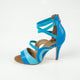 Azure Open Toe Stiletto Sandals Dance Shoes