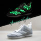 Glowing Rhythm Dance Sneakers - White