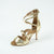 Golden Athena II Open Toe Stiletto Sandals Dance Shoes