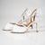 White Pearl Bow Tie Wedding Dance Shoes