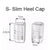 Heel Caps – Transparent for Stiletto and Slim Heels