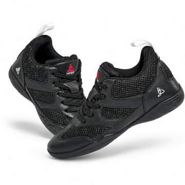 Glowing Rhythm Dance Sneakers – Comfortable Sneakers with Glow-in-the-Dark Black Design