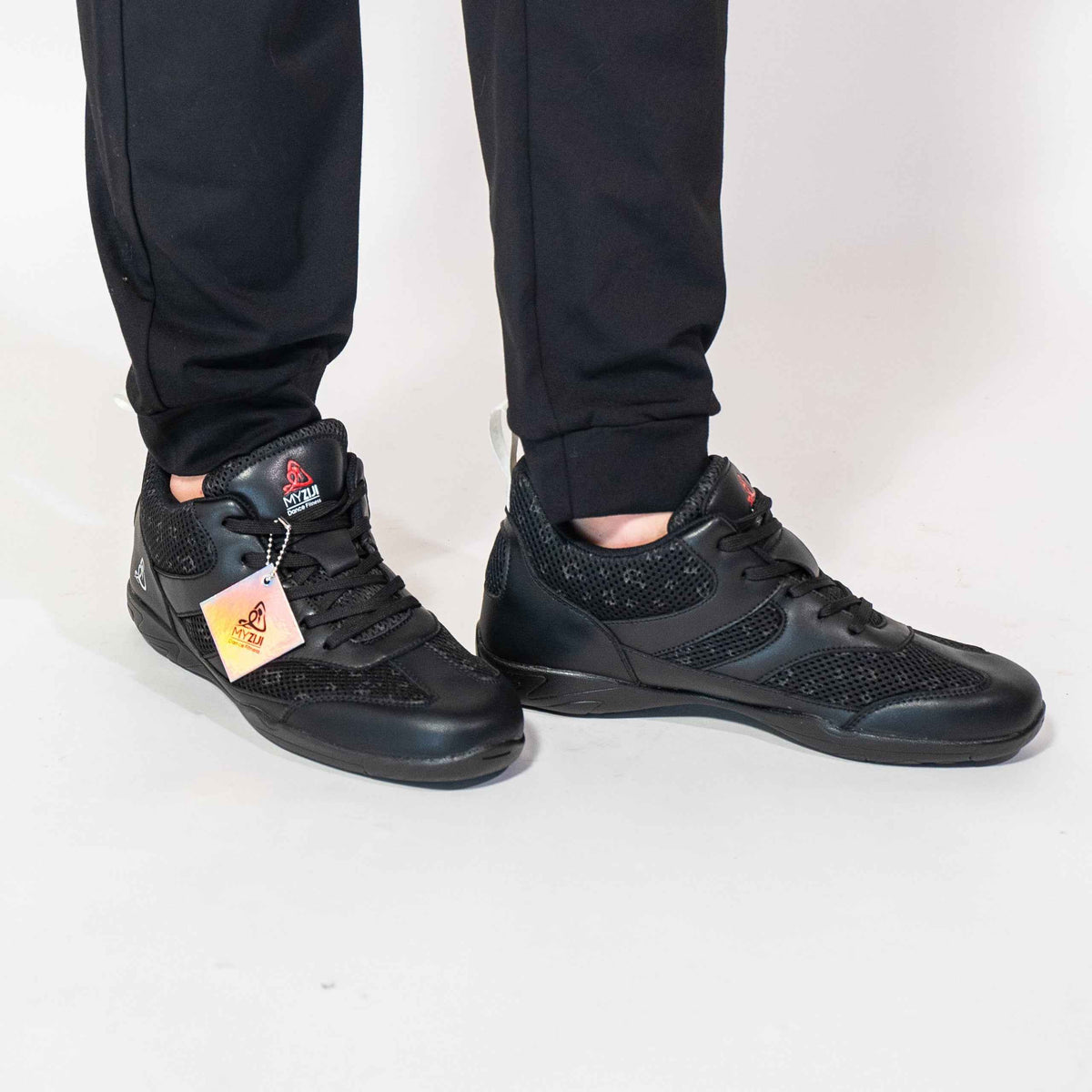 Glowing Rhythm Dance Sneakers - Black