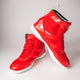 Vigor X Red Glossy High-Top Unisex Dance Sneakers