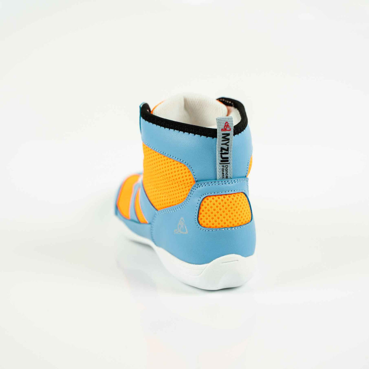 Vigor Hightop Dance Sneakers - Blue and Orange