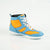 Vigor Hightop Dance Sneakers - Blue and Orange