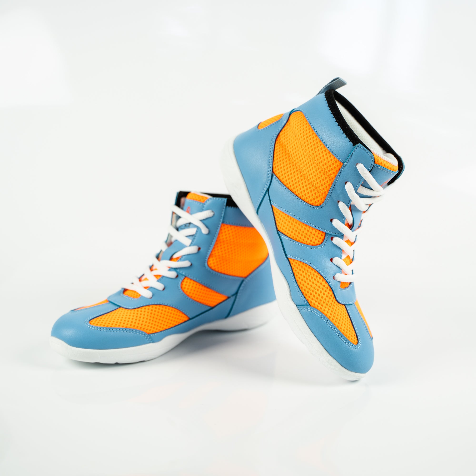 træthed gennemse Og så videre Vigor Hightop Dance Sneakers - Blue and Orange – MYZIJI