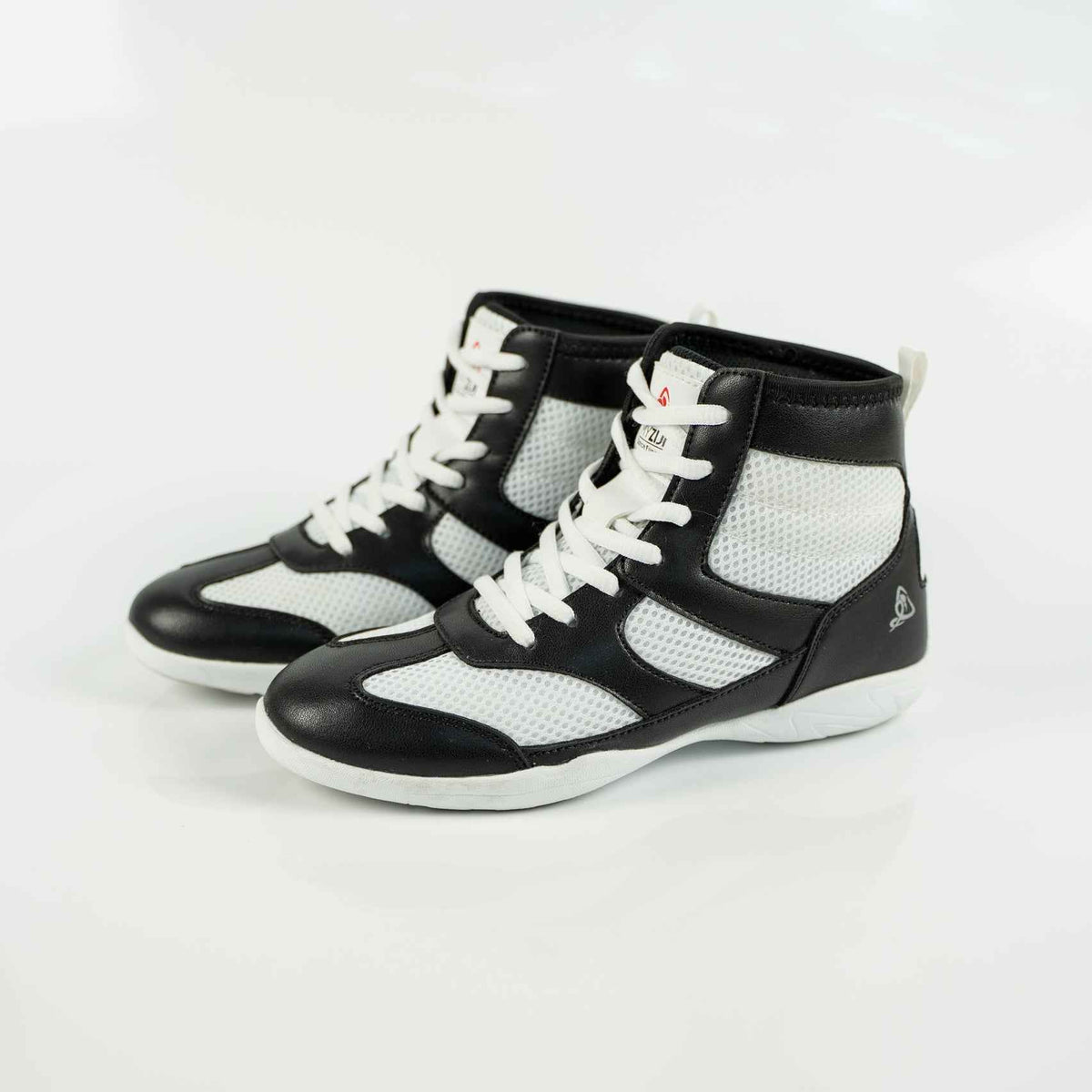 Vigor Hightop Dance Sneakers - Black & White