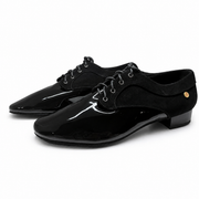 NOVA Men's Dance Shoes – Black | Indoor Ballroom, Salsa & Bachata Shoes