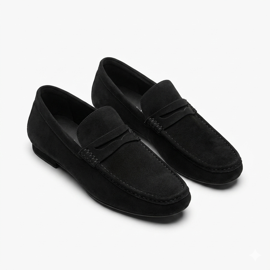 Lorenzo Latin Classic Dance Shoes – Handcrafted Slip-On Loafers for Latin & Ballroom Dancing - MYZIJI