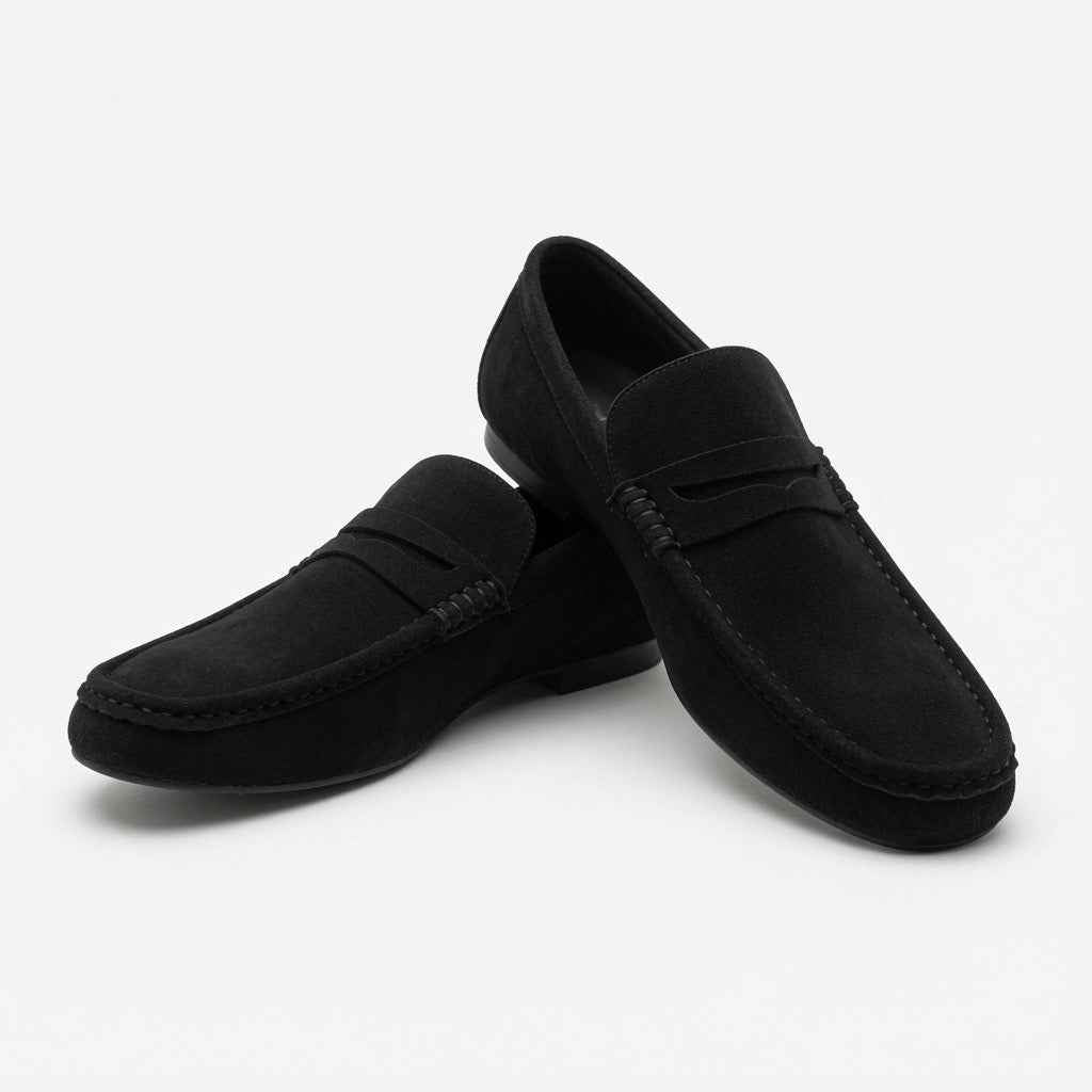 Lorenzo Latin Classic Dance Shoes – Handcrafted Slip-On Loafers for Latin & Ballroom Dancing