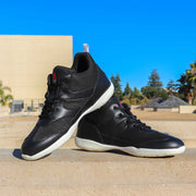 Glowing Rhythm Dance Sneakers – Comfortable Sneakers with Glow-in-the-Dark Black Design