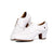 LaLa Land White Cuban Heel Dance Shoes