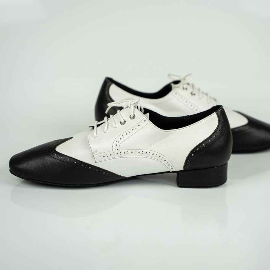 Lucas B&W Mambo Premium Dance Shoe – Unisex Nappa Leather Latin & Ballroom Footwear