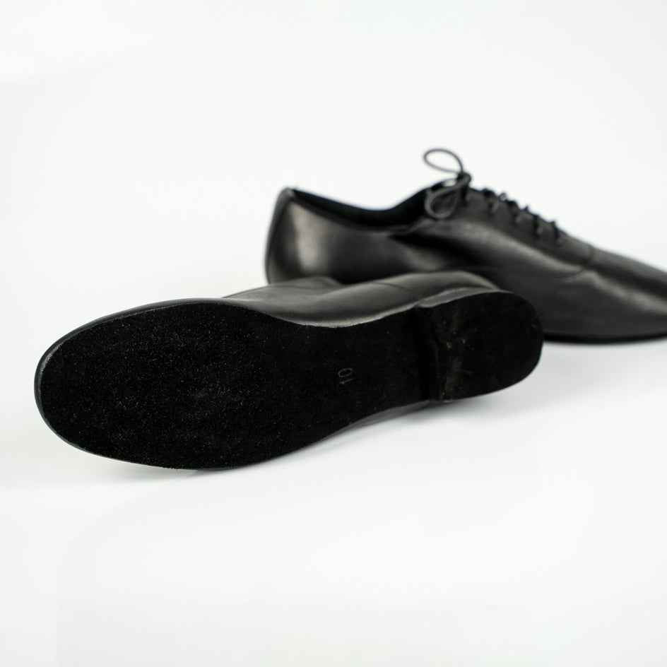 Bruno Classic Men’s Latin Ballroom Salsa Black Leather Dance Shoes – Premium Nappa Leather