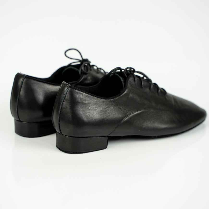 Bruno Classic Men’s Latin Ballroom Salsa Black Leather Dance Shoes – Premium Nappa Leather