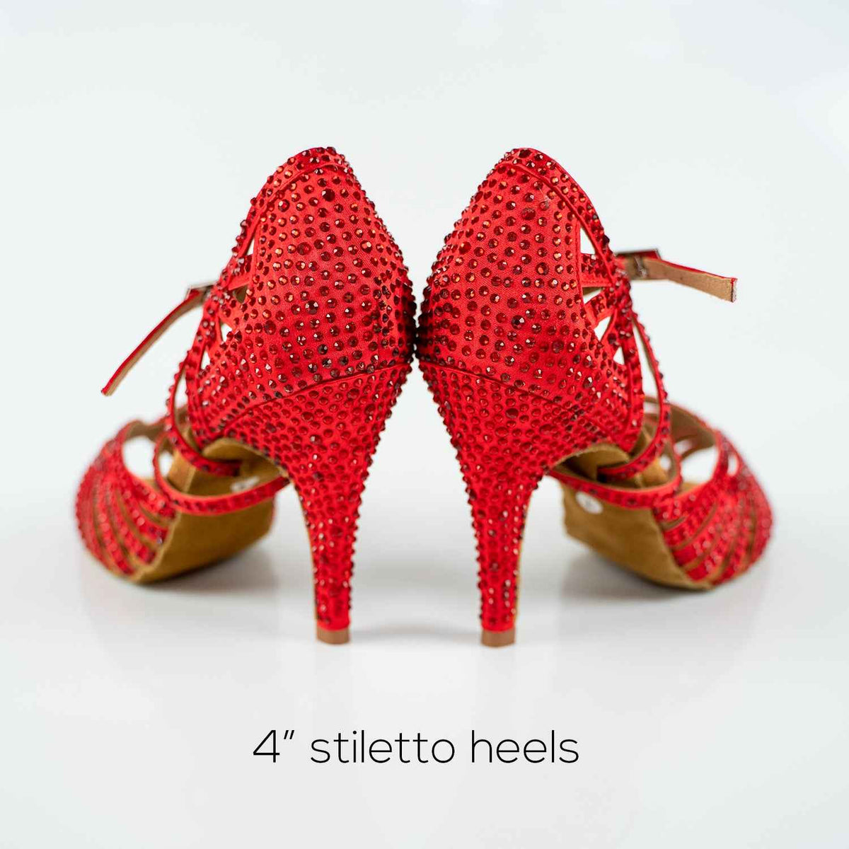 Abelia Red Dance Shoes