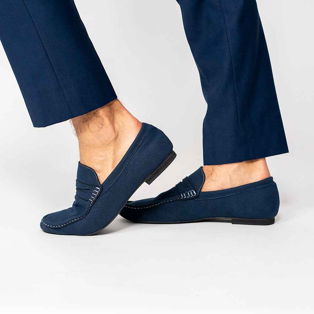 Lorenzo Latin Classic Dance Shoes – Handcrafted Slip-On Loafers for Latin & Ballroom Dancing