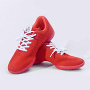 Sky Split Sole Dance Sneakers in Red