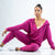 Woman Two Piece Super Comfy Sweat Shirt Hoodie and Pants