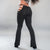Caged Sexy Cut-Out Bell Bottom Dance Pants-Zijistyle