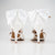 White Pearl Bow Tie Wedding Dance Shoes