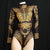 Military Jacket Bodysuit Dance Costume