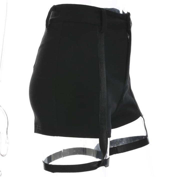 Shorts with Attached Garters M Shorts with Attached Garters M