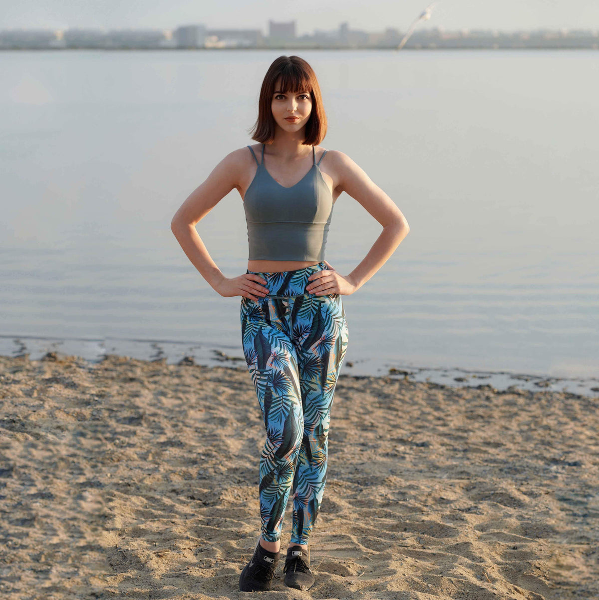 Double Straps Sports Top
