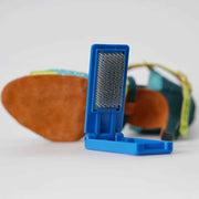 Foldable Dance Shoes Brush – Suede Shoe Brush for Wood Floors