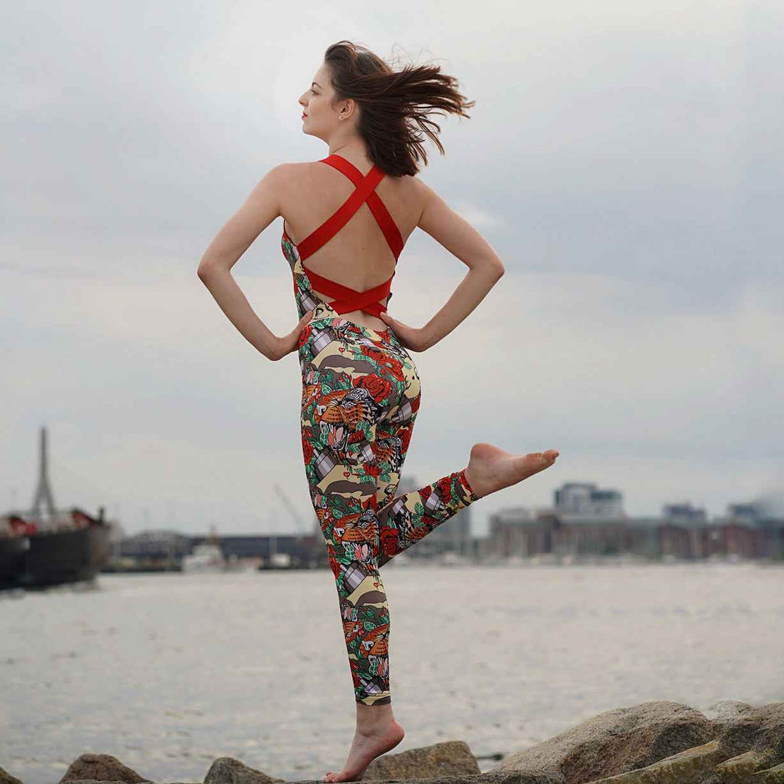 Love Says It All Strappy Jumpsuit