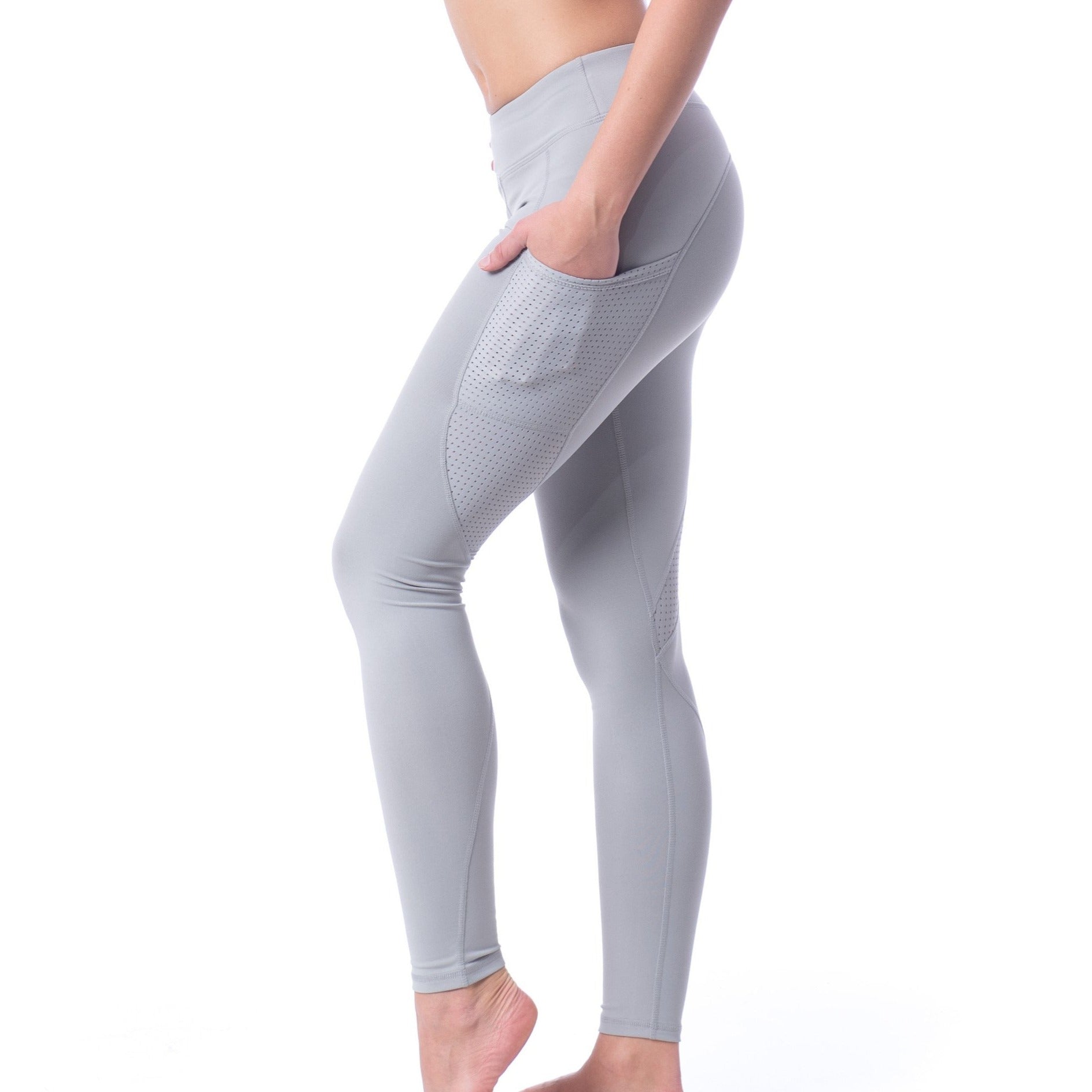 Bras & Leggings  Soft-Touch 7/8 Repreve® Leggings Anthracite Grey -  Repetto Womens ⋆ HostnDost