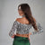 Zebra Print Cropped Top