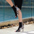 Eva Snake Print Open Toe Lace Up Sock Bootie Dance Shoes
