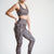 Wild Leopard Caged Sports Bra & High Waisted Leggings